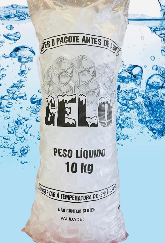 Saco Para Gelo 10kg | Cód. De Barra | 25 ...
