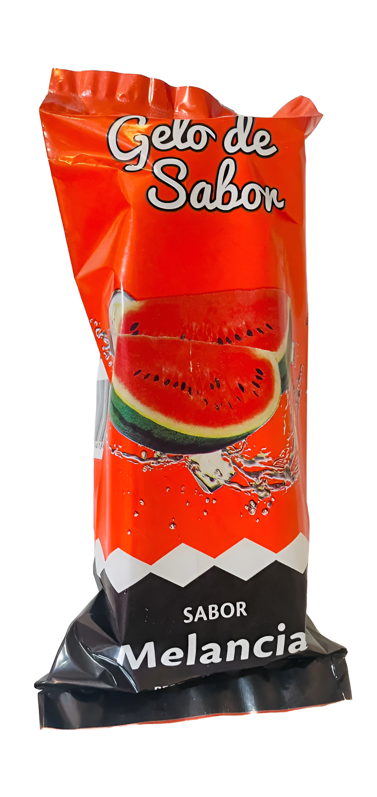 SACO PARA GELO DE SABOR - MELANCIA - 1.0 ...